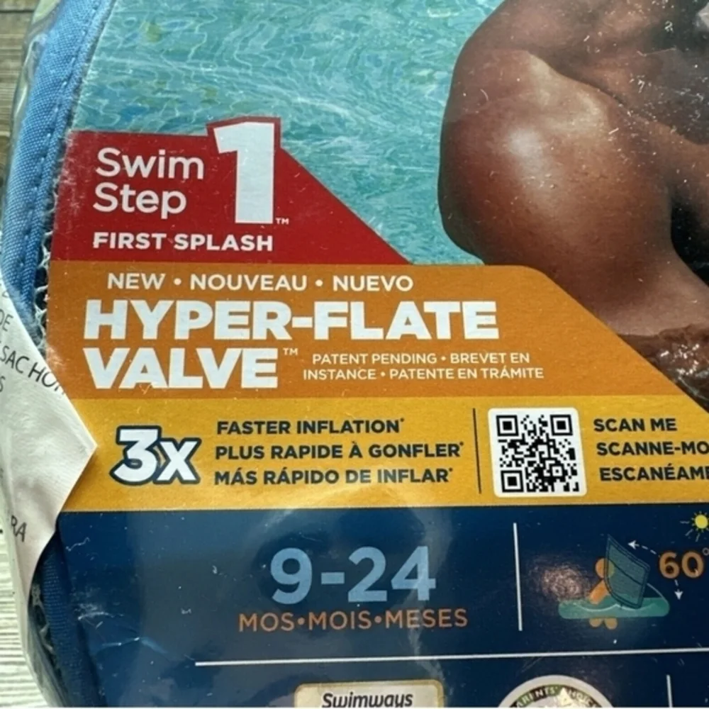 SwimWays Baby Spring Float Sun Canpoy Blue‎